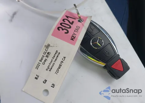 2018 Mercedes-Benz Glc 300 Coupe 4Matic из США, поврежденный, VIN WDC0J4KB8JF295098